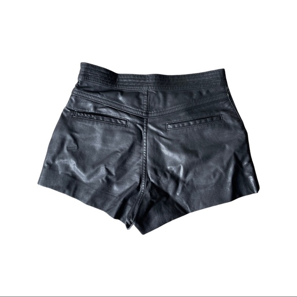 Blank NYC Leather Shorts - Picture 2 of 2